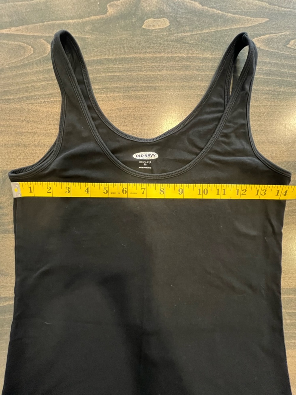 Women’s Old Navy Layering Tank Top. 
Size: Extra Small. - Picture 3 of 6